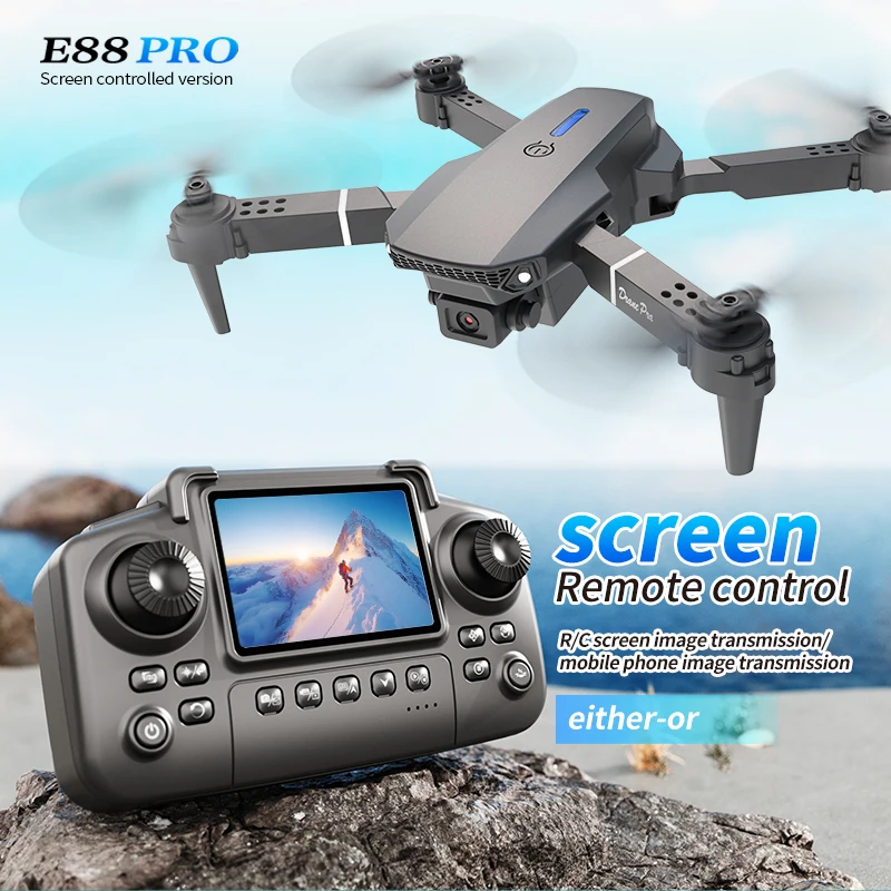 Drone Profesional E88 PRO deng - Drone Lidar ulasan dan harga