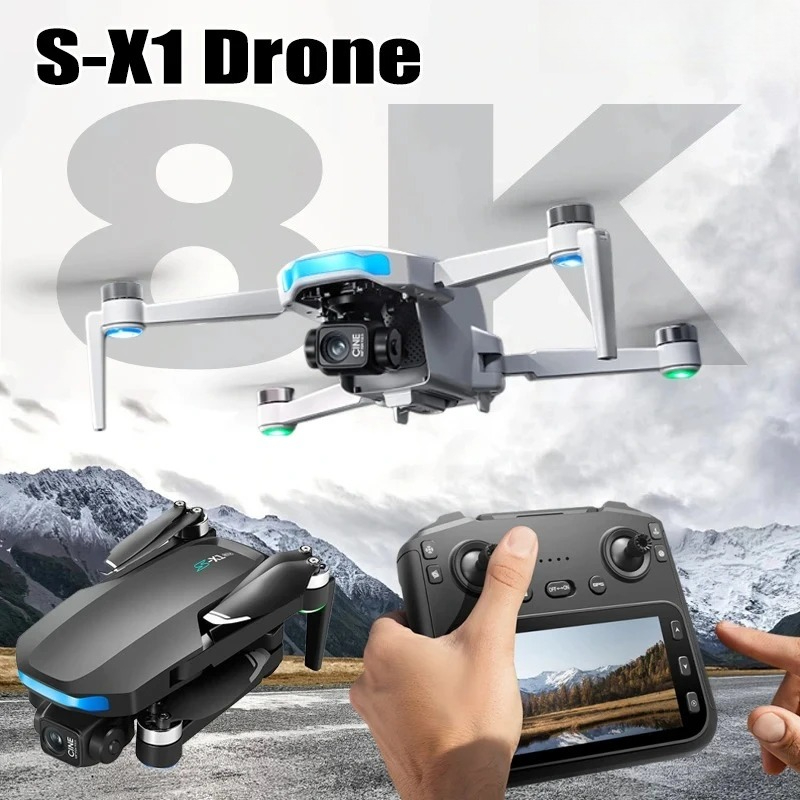 Drone S-X1 Original 8K HD Prof - Drone Multispectral ulasan dan harga